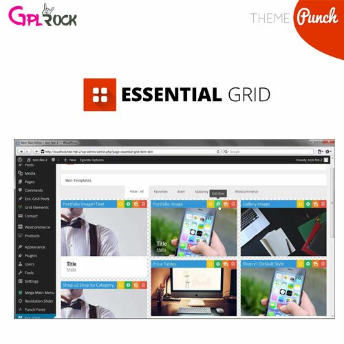 Essential Grid Gallery WordPress Plugin